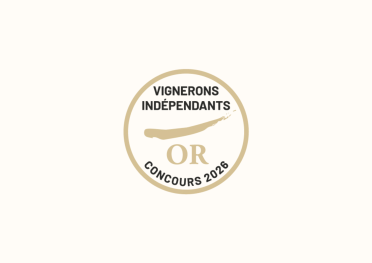 Médaille d'Or au concours des Vignerons Indépendants
