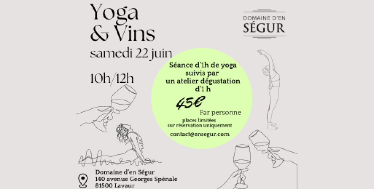 Yoga et vin